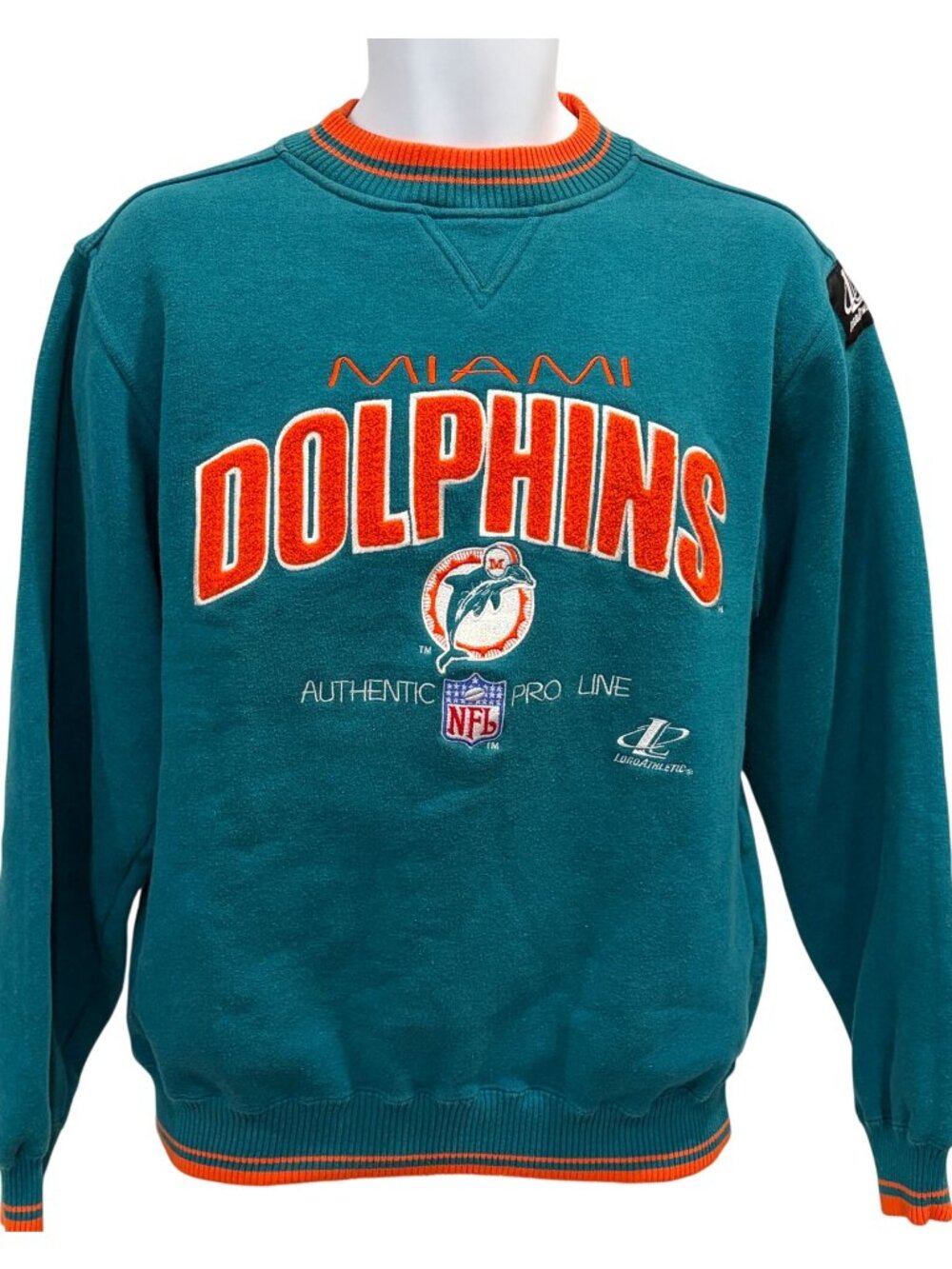 Vintage NFL Miami Dolphins Pro Line Sweatshirt Logo Athletic Mens Size M